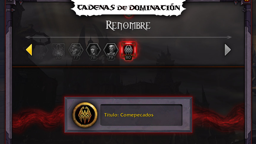 Progresión del Renombre en el Parche 9.1