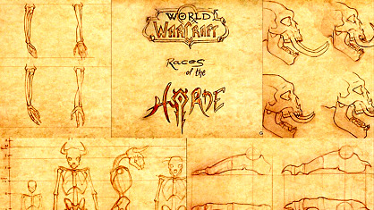Estudio de anatomía de las Razas de Wow
