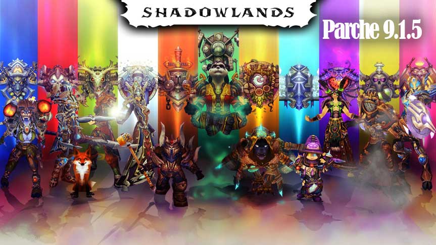 Todos los cambios a las Clases en el RPP del Parche 9.1.5