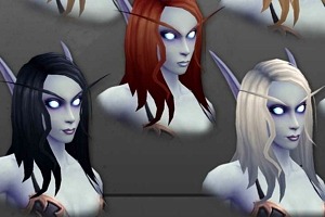 Más colores de pelo para los Elfos del Vacío en el Parche 9.1.5
