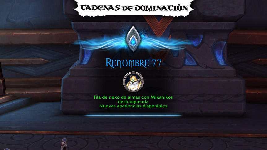 Conjunto de Armadura Cosmética de las Curias con Renombre 77.