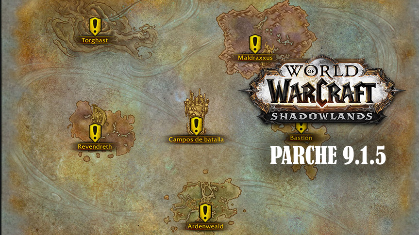 Cambios en los Hilos del destino en Shadowlands