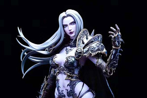 Estatua de Lich Queen por Leviathan Studios