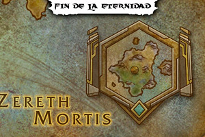 Tamaño de la nueva zona, Zereth Mortis, en el Parche 9.2
