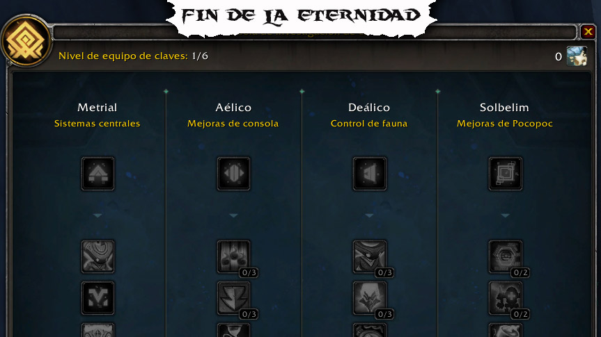 Primer vistazo a La Clave de los Primeros en el Parche 9.2