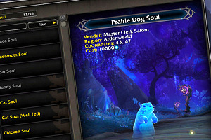 Addons Soulshape Journal con toda la información de las Formas de Alma
