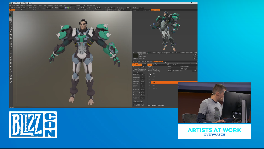 Panel El trabajo de los Artistas de Overwatch | Blizzcon 2019 Panel El trabajo de los Artistas de Overwatch | Blizzcon 2019