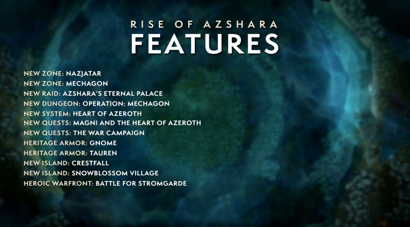 Vista previa del Parche 8.2 El Resurgir de Azshara | Resumen en español directo con los Devs 11 de Abril