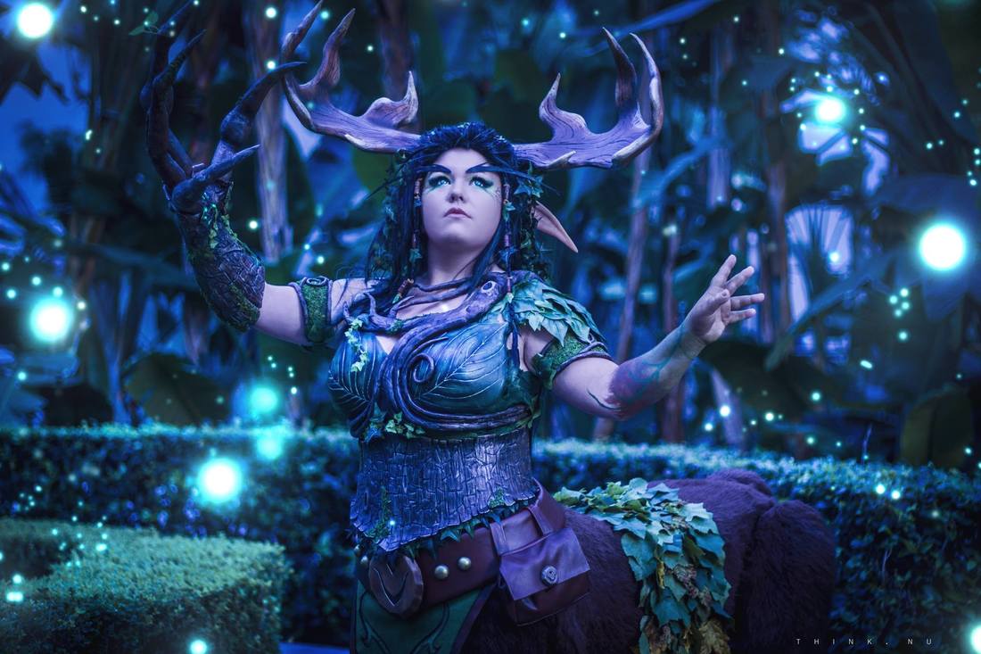 Cosplay de Cenarius femenino por Little Sparkz Cosplay de Cenarius femenino por Little Sparkz