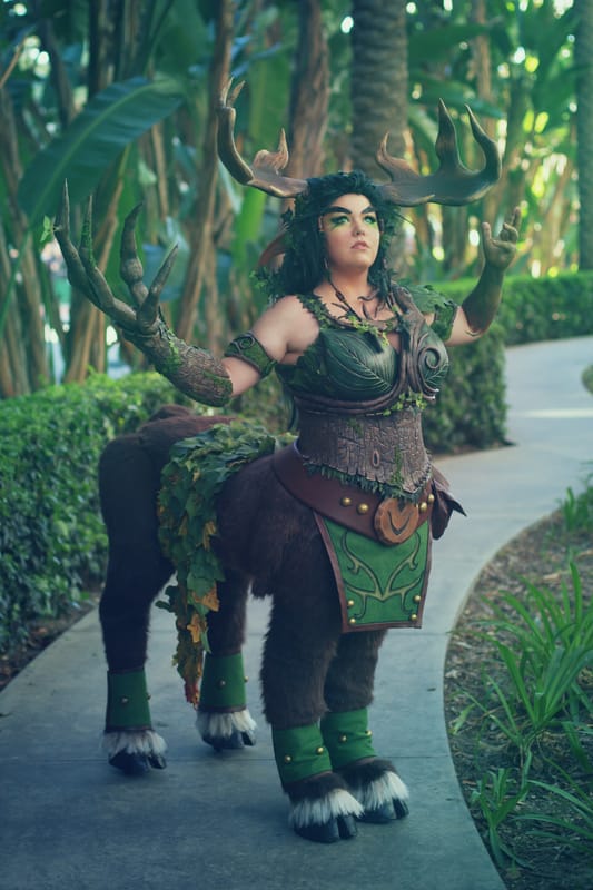 Cosplay de Cenarius femenino por Little Sparkz Cosplay de Cenarius femenino por Little Sparkz