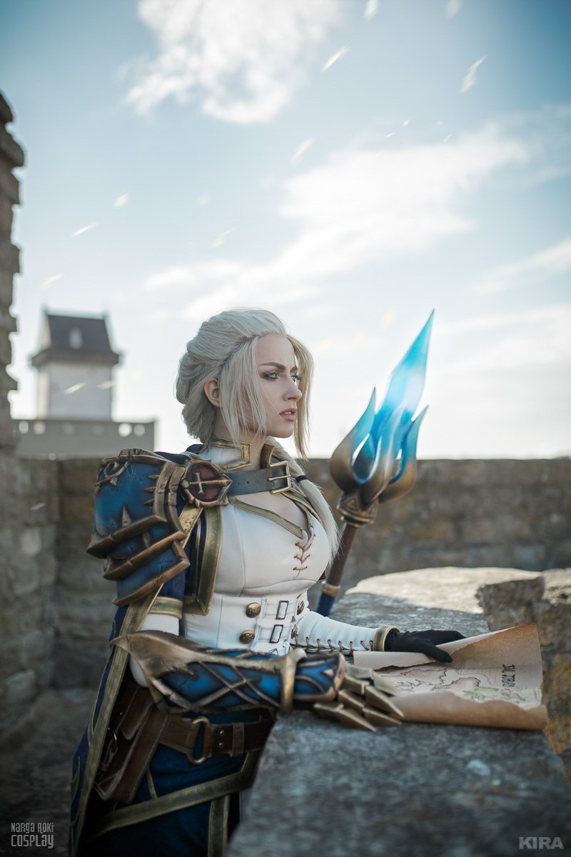 Cosplay de Jaina Valiente versión Battle for Azeroth por Narga Lifestream Cosplay de Jaina Valiente versión Battle for Azeroth por Narga Lifestream