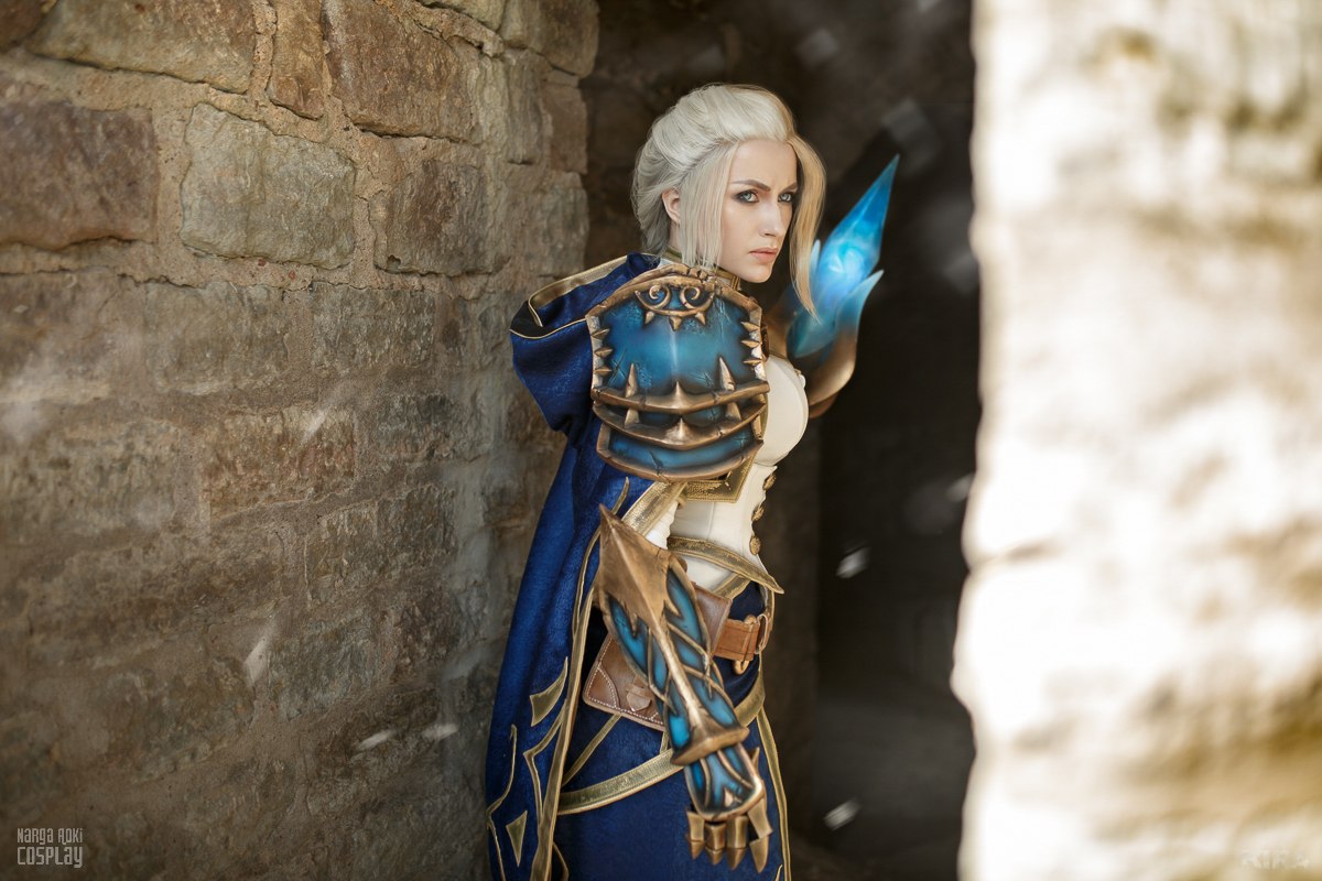 Cosplay de Jaina Valiente versión Battle for Azeroth por Narga Lifestream Cosplay de Jaina Valiente versión Battle for Azeroth por Narga Lifestream