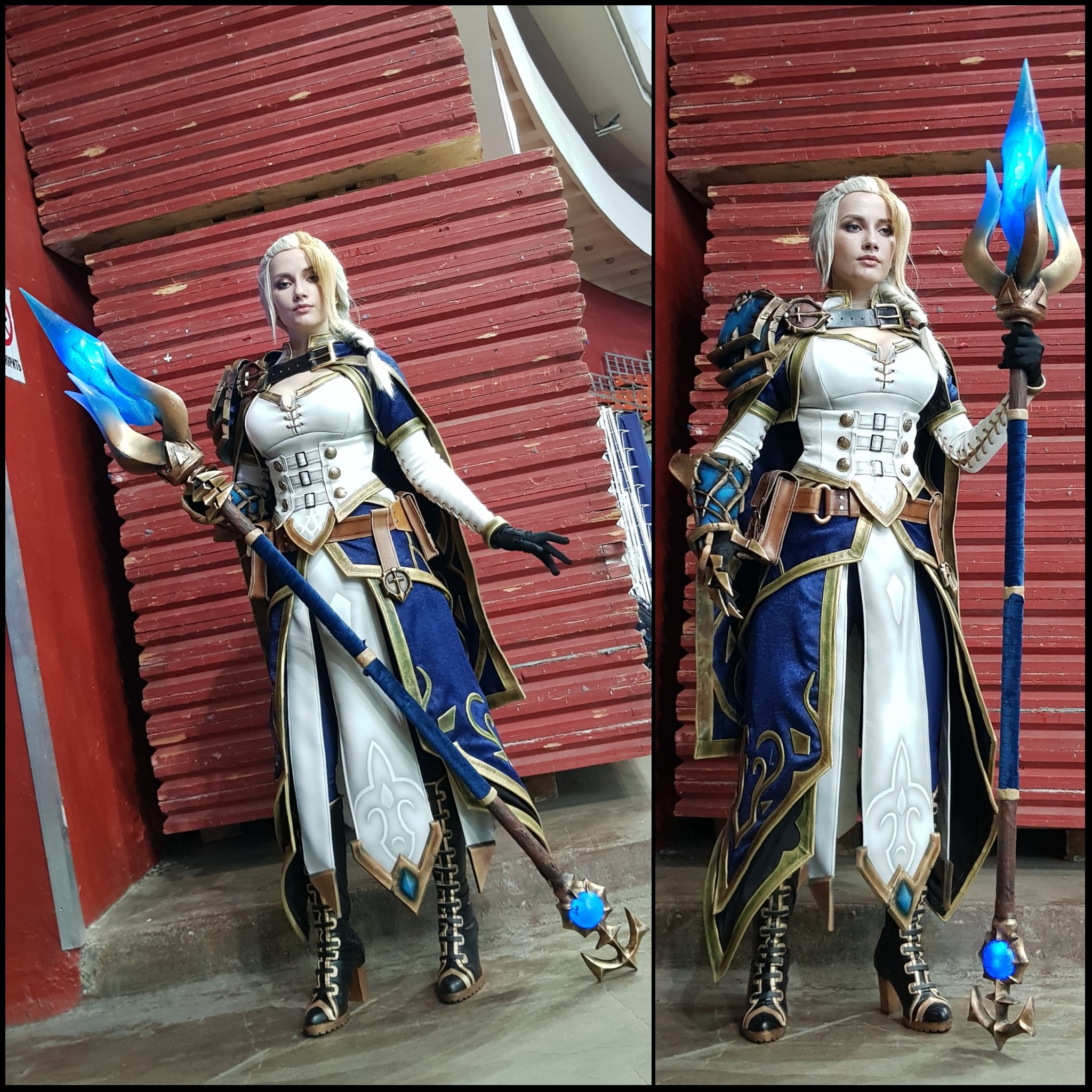 Cosplay de Jaina Valiente versión Battle for Azeroth por Narga Lifestream Cosplay de Jaina Valiente versión Battle for Azeroth por Narga Lifestream