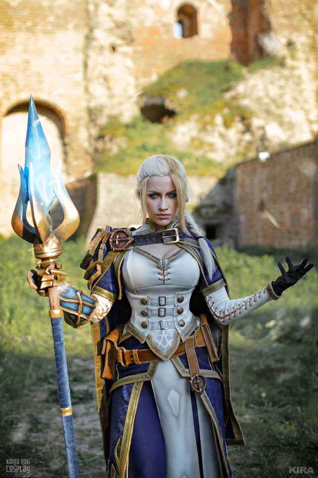Cosplay de Jaina Valiente versión Battle for Azeroth por Narga Lifestream Cosplay de Jaina Valiente versión Battle for Azeroth por Narga Lifestream