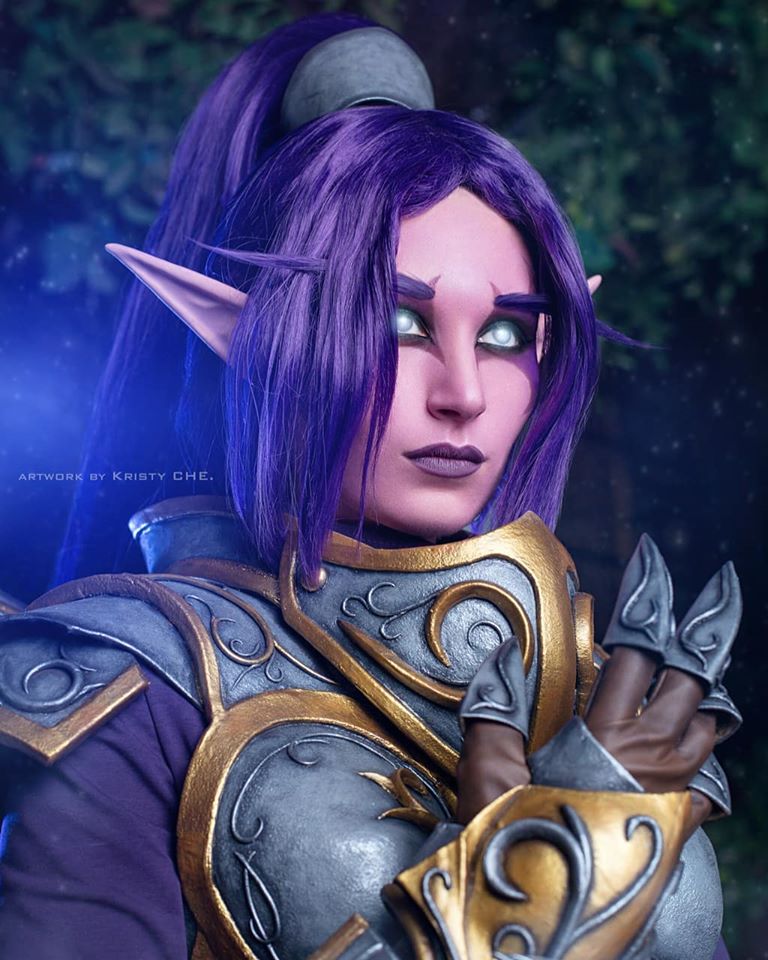 Cosplay de Maiev Cantosombrío por Kristy Che Cosplay de Maiev Cantosombrío por Kristy Che