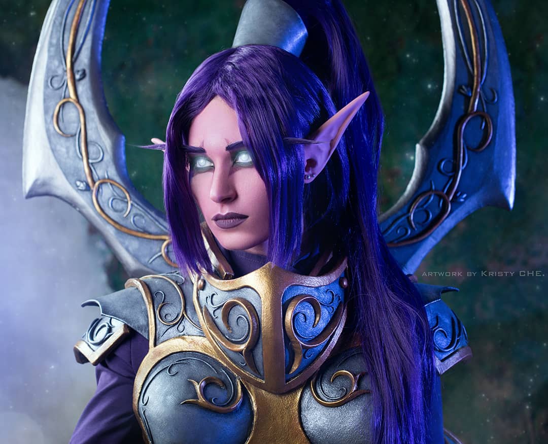 Cosplay de Maiev Cantosombrío por Kristy Che Cosplay de Maiev Cantosombrío por Kristy Che