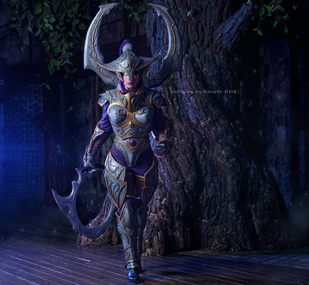 Cosplay de Maiev Cantosombrío por Kristy Che Cosplay de Maiev Cantosombrío por Kristy Che