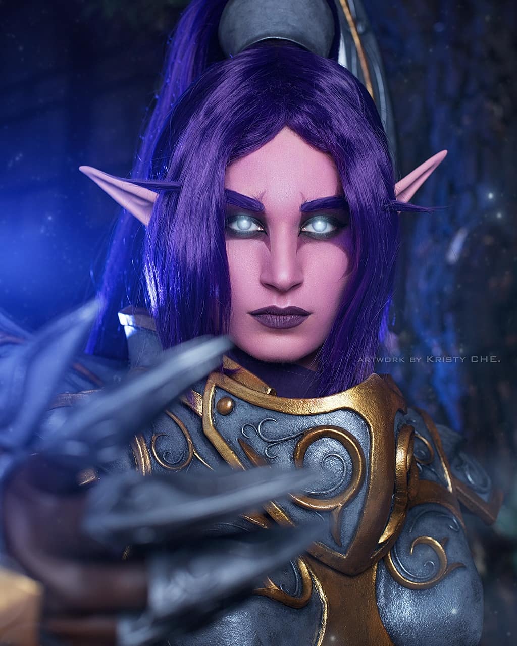 Cosplay de Maiev Cantosombrío por Kristy Che Cosplay de Maiev Cantosombrío por Kristy Che