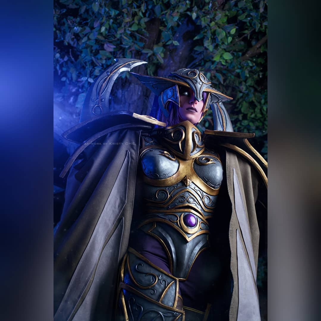 Cosplay de Maiev Cantosombrío por Kristy Che Cosplay de Maiev Cantosombrío por Kristy Che