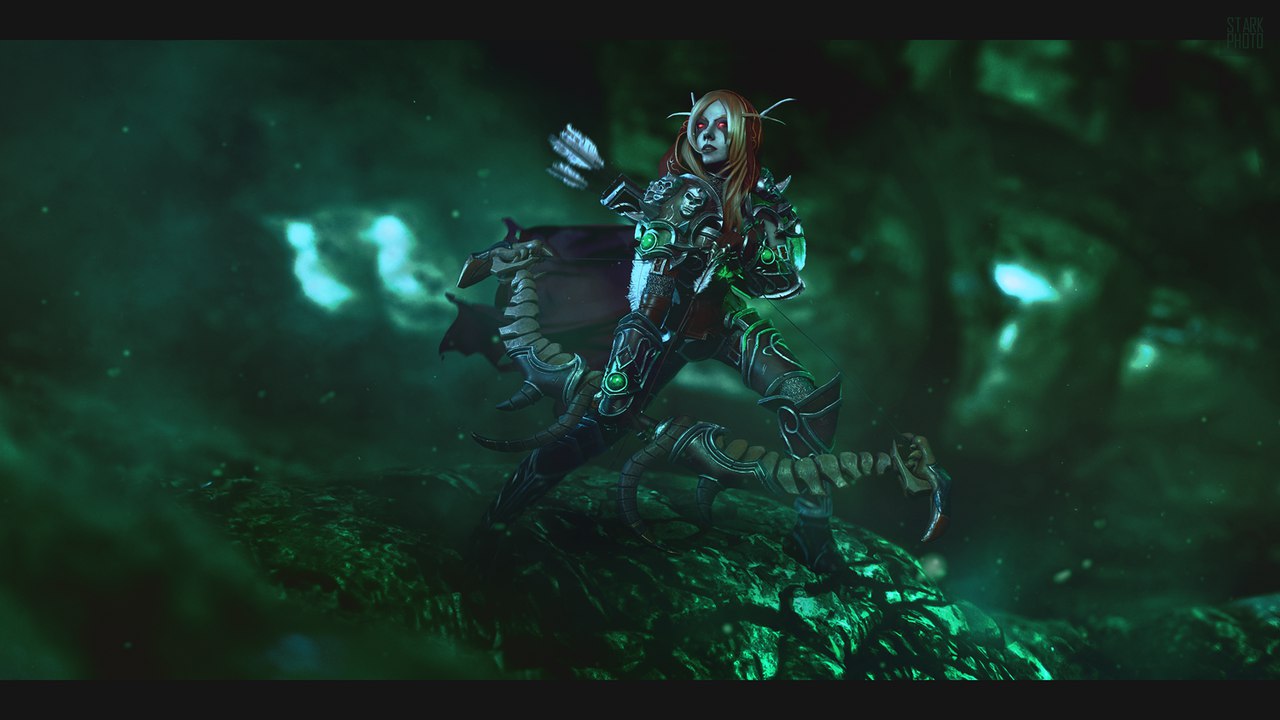 Cosplay de Sylvanas por Elena Himera Cosplay de Sylvanas por Elena Himera