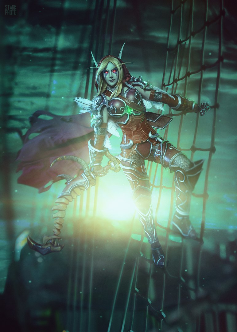 Cosplay de Sylvanas por Elena Himera Cosplay de Sylvanas por Elena Himera