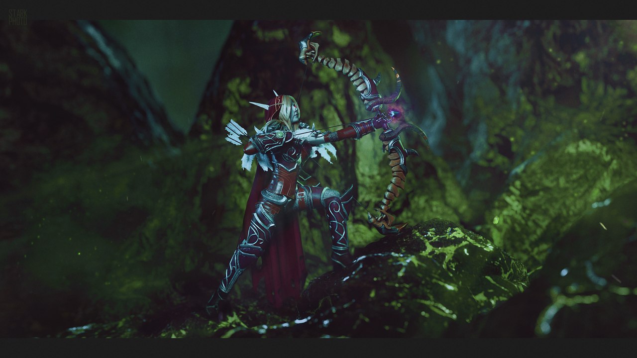 Cosplay de Sylvanas por Elena Himera Cosplay de Sylvanas por Elena Himera
