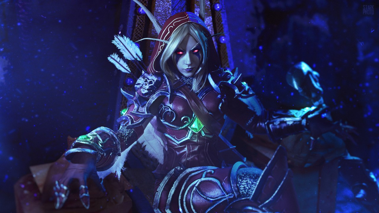 Cosplay de Sylvanas por Elena Himera Cosplay de Sylvanas por Elena Himera