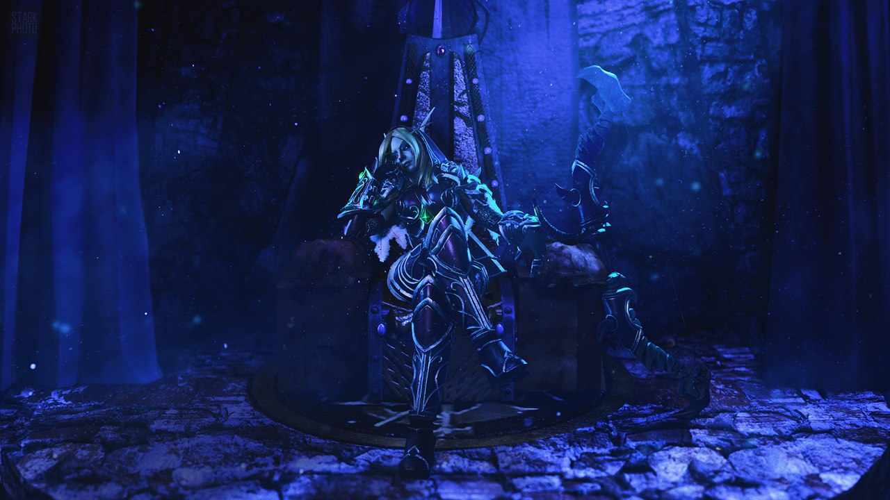 Cosplay de Sylvanas por Elena Himera Cosplay de Sylvanas por Elena Himera
