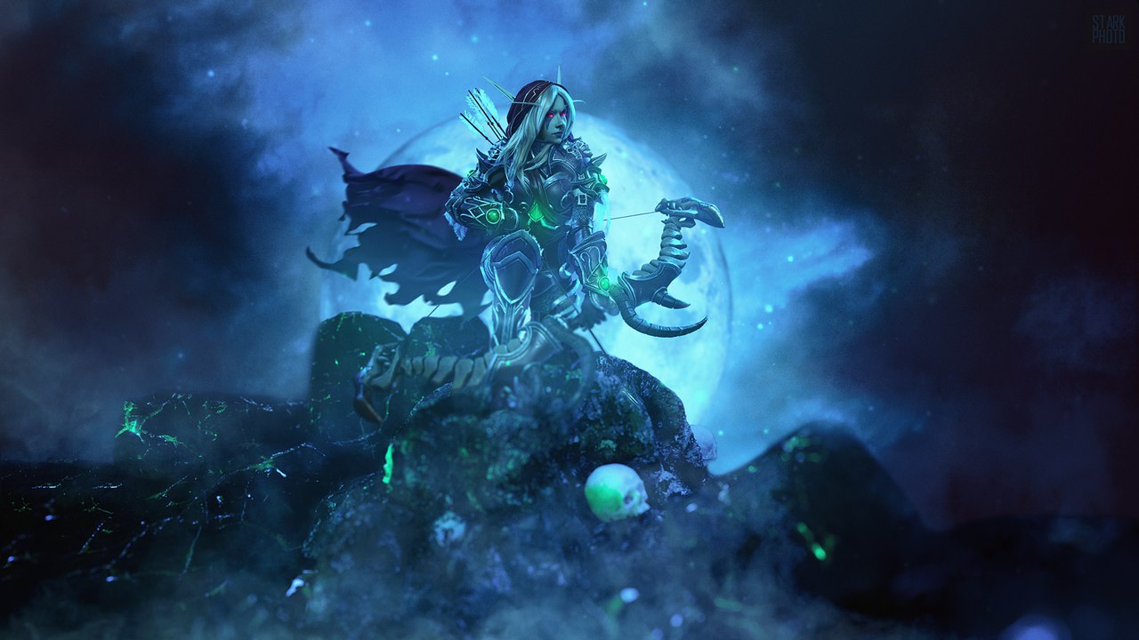 Cosplay de Sylvanas por Elena Himera Cosplay de Sylvanas por Elena Himera