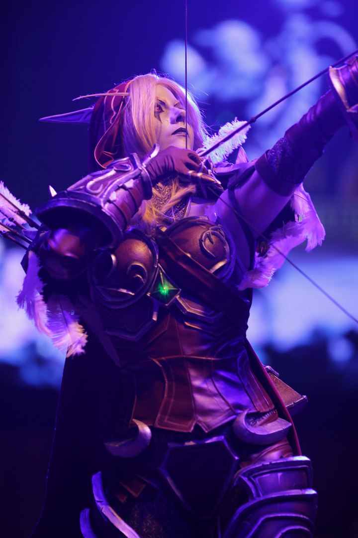 Cosplay de Sylvanas por Elena Himera Cosplay de Sylvanas por Elena Himera