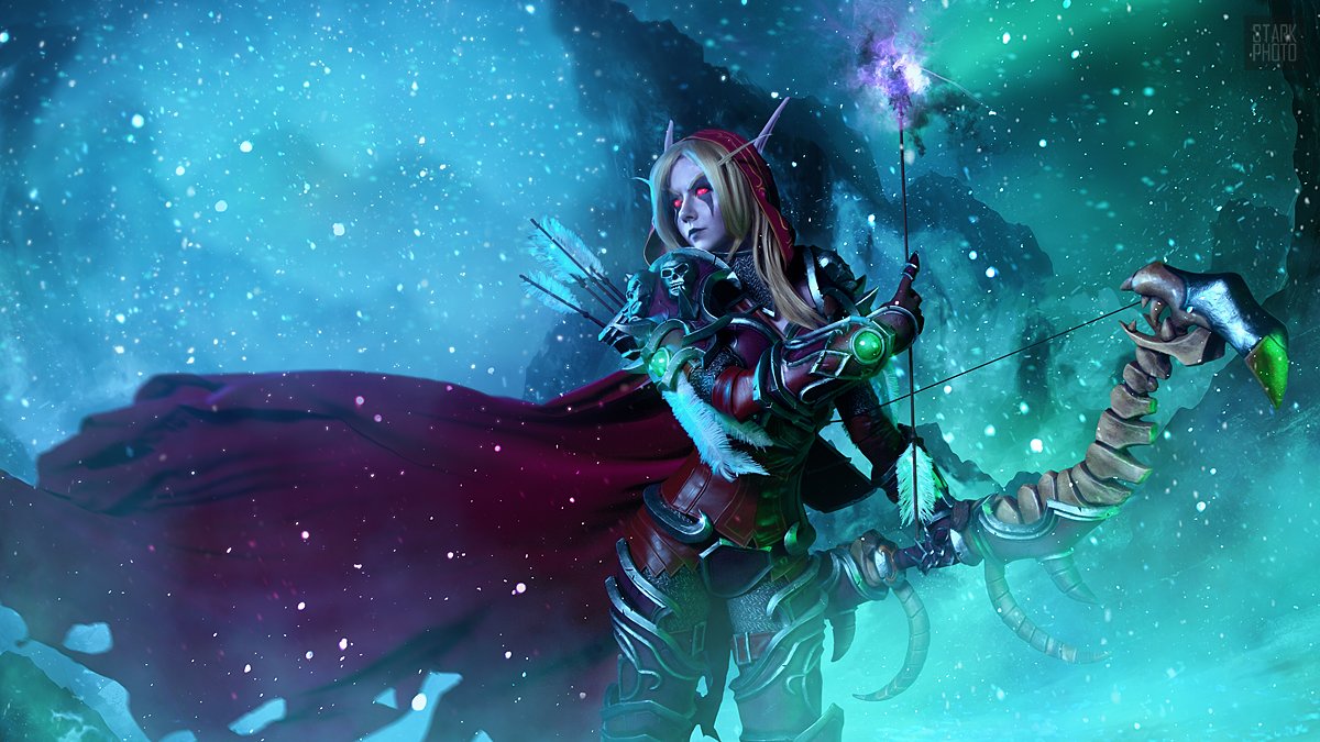 Cosplay de Sylvanas por Elena Himera Cosplay de Sylvanas por Elena Himera