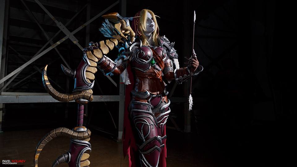 Cosplay de Sylvanas por Elena Himera Cosplay de Sylvanas por Elena Himera
