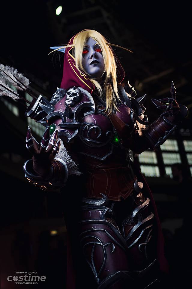 Cosplay de Sylvanas por Elena Himera Cosplay de Sylvanas por Elena Himera