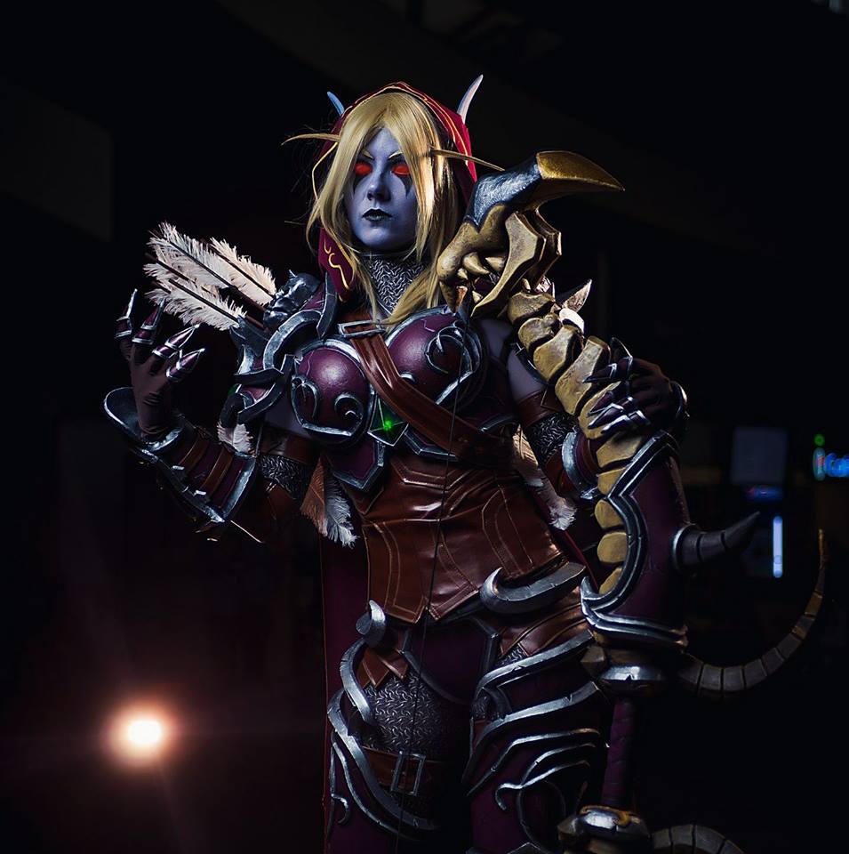 Cosplay de Sylvanas por Elena Himera Cosplay de Sylvanas por Elena Himera