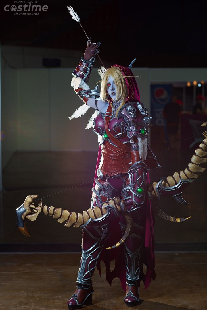 Cosplay de Sylvanas por Elena Himera Cosplay de Sylvanas por Elena Himera