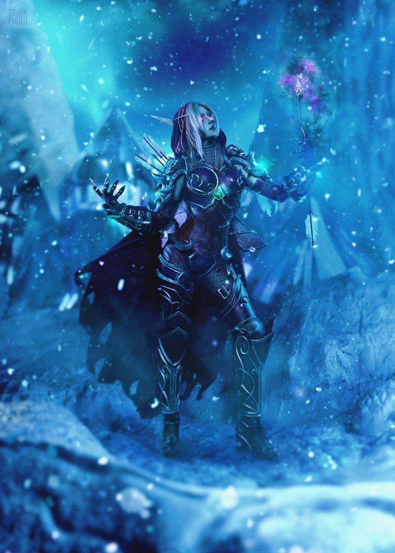 Cosplay de Sylvanas por Elena Himera Cosplay de Sylvanas por Elena Himera