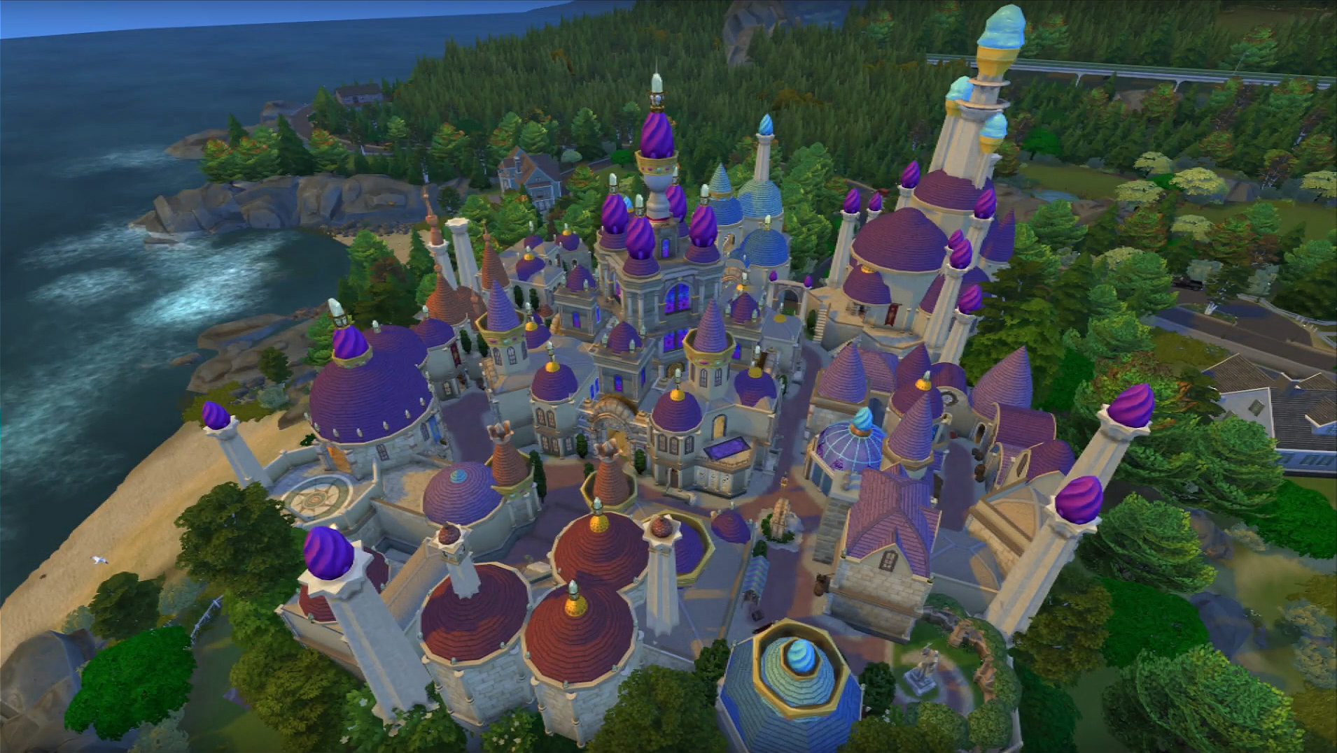 Dalaran, Feria de la Luna Negra y Bahía del Botín recreado por un fan en los Sims 4 | Incluye vídeos Dalaran, Feria de la Luna Negra y Bahía del Botín recreado por un fan en los Sims 4 | Incluye vídeos