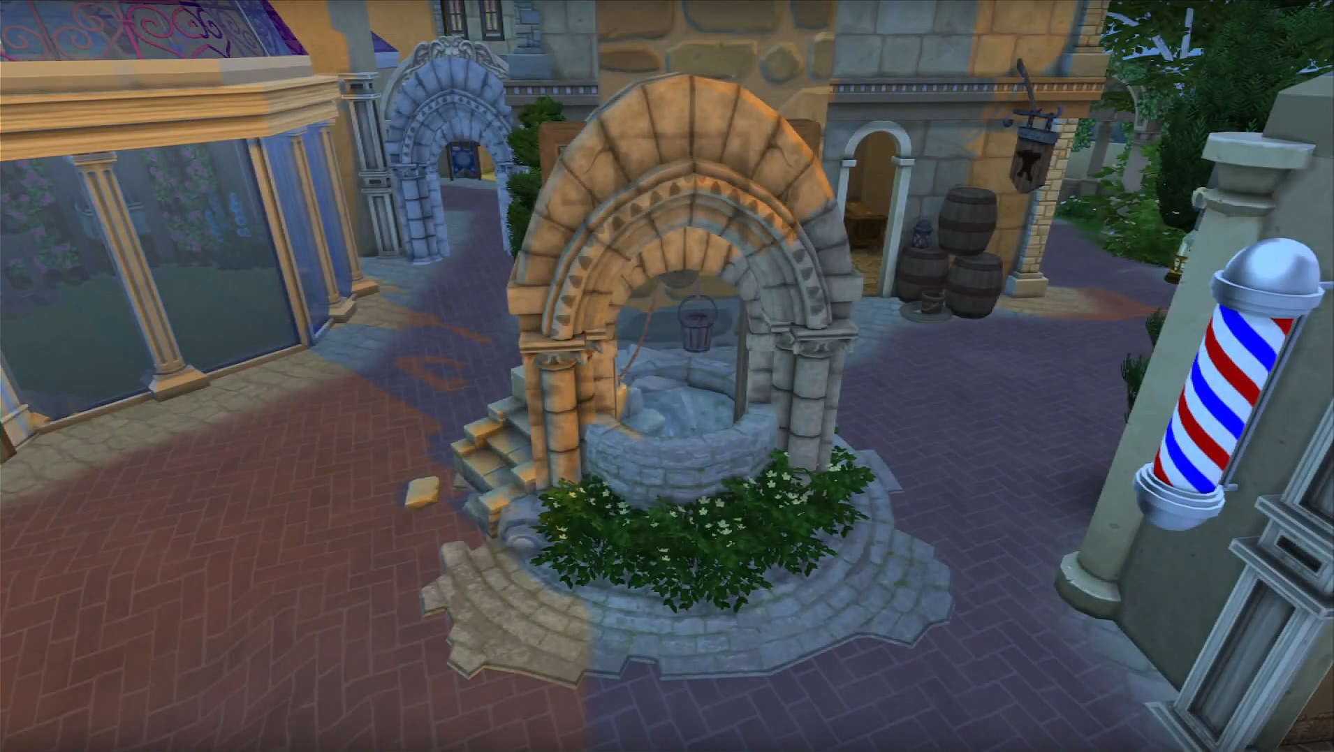 Dalaran, Feria de la Luna Negra y Bahía del Botín recreado por un fan en los Sims 4 | Incluye vídeos Dalaran, Feria de la Luna Negra y Bahía del Botín recreado por un fan en los Sims 4 | Incluye vídeos