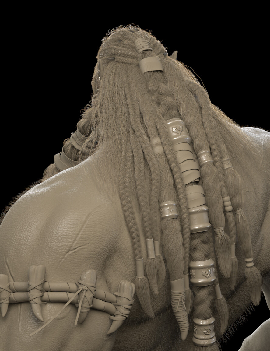 Fan Art de Durotan en 3D realizado por BeomSu Lee Fan Art de Durotan en 3D realizado por BeomSu Lee
