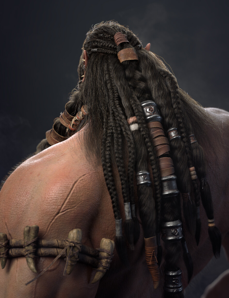 Fan Art de Durotan en 3D realizado por BeomSu Lee Fan Art de Durotan en 3D realizado por BeomSu Lee
