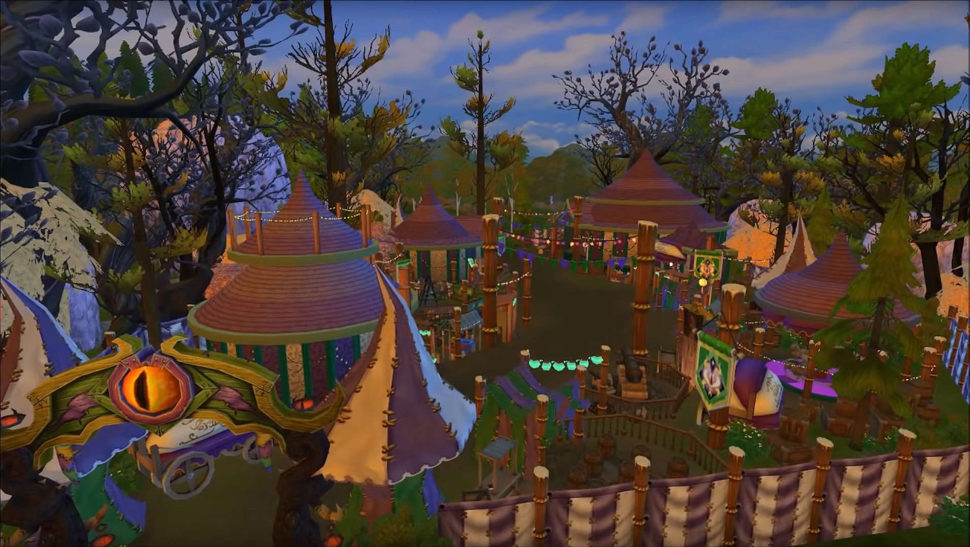 Dalaran, Feria de la Luna Negra y Bahía del Botín recreado por un fan en los Sims 4 | Incluye vídeos Dalaran, Feria de la Luna Negra y Bahía del Botín recreado por un fan en los Sims 4 | Incluye vídeos