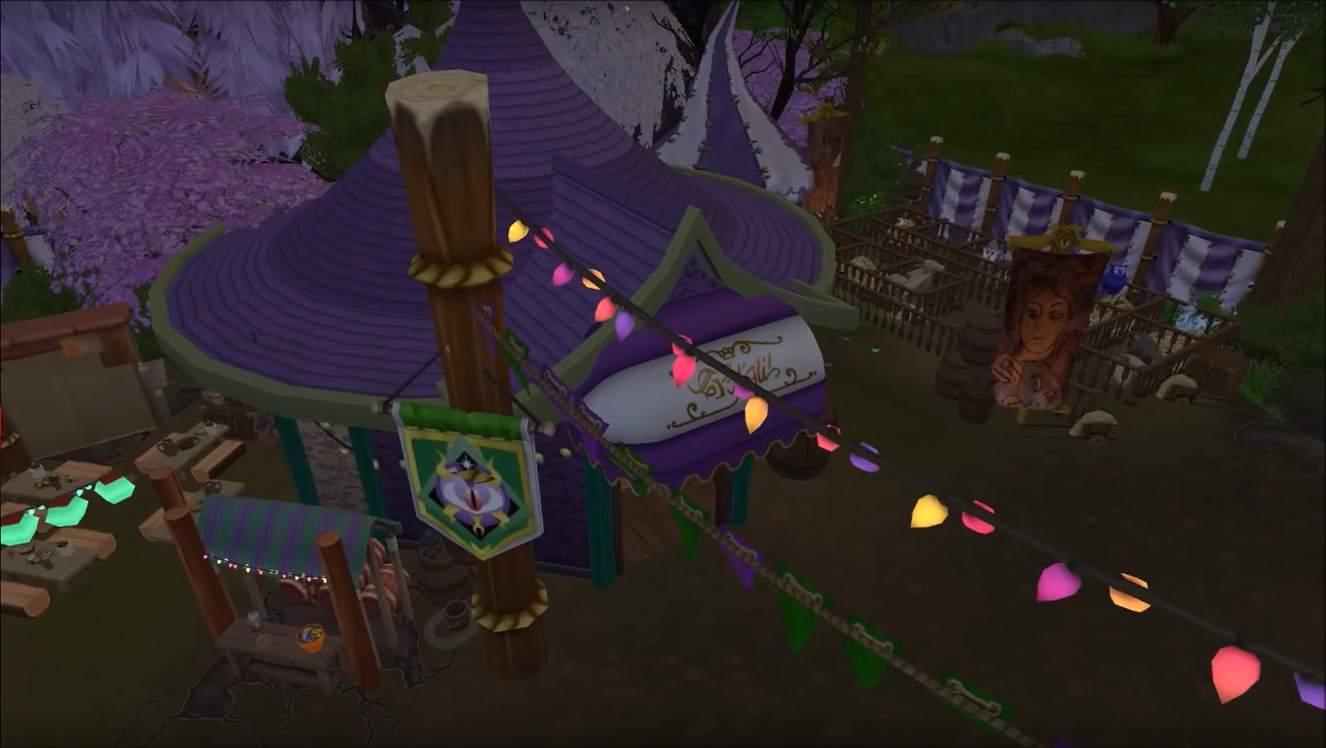 Dalaran, Feria de la Luna Negra y Bahía del Botín recreado por un fan en los Sims 4 | Incluye vídeos Dalaran, Feria de la Luna Negra y Bahía del Botín recreado por un fan en los Sims 4 | Incluye vídeos