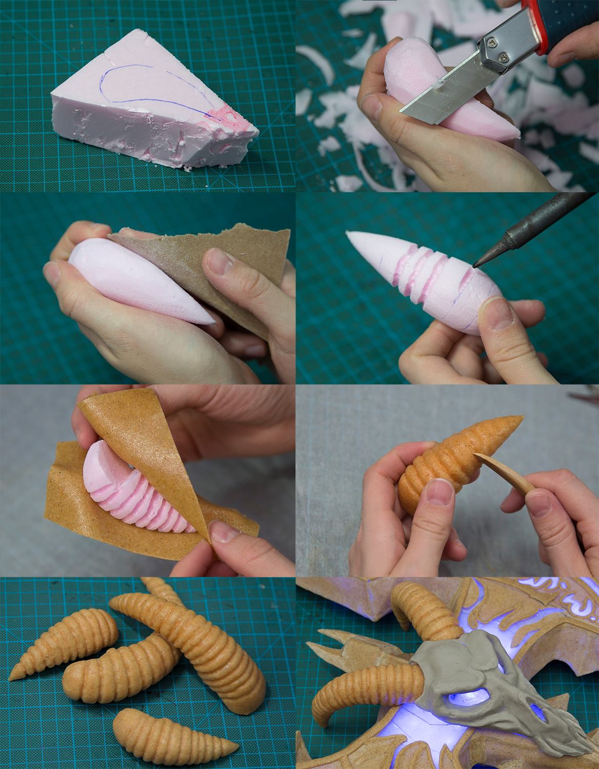 Prop de Shadowmourne con luces por la cosplayer Kamui Prop de Shadowmourne con luces por la cosplayer Kamui