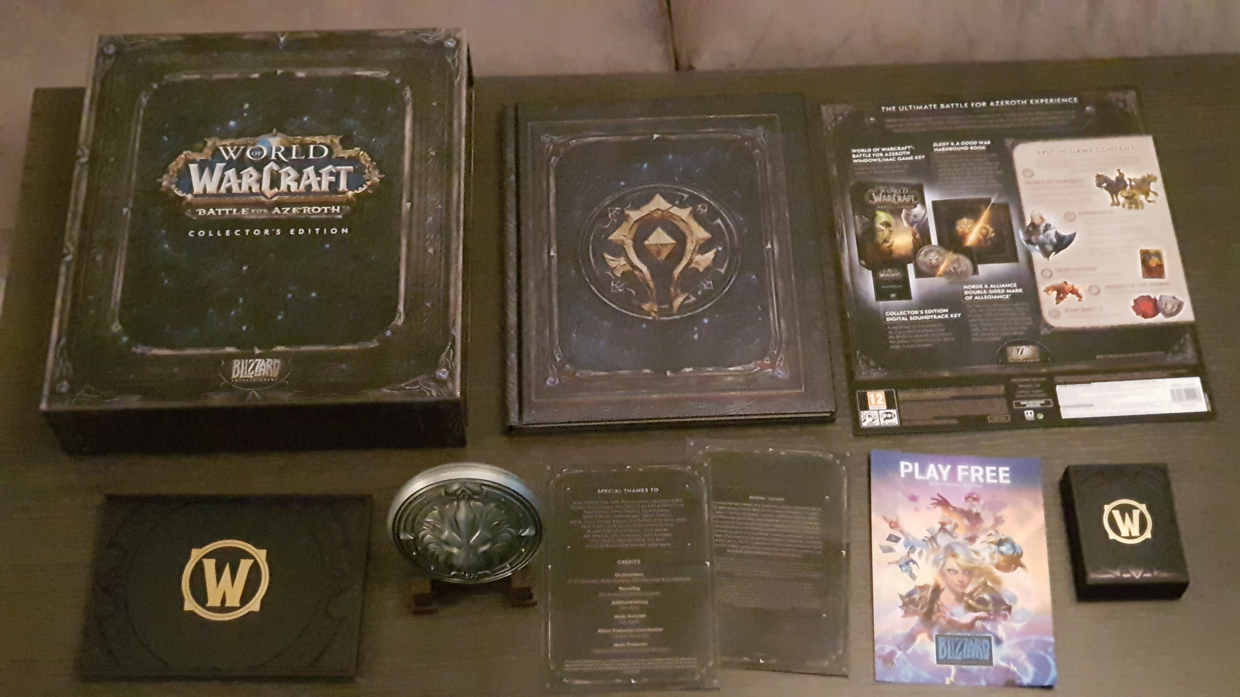 Unboxing de la Edición Coleccionista de Battle for Azeroth | Patrocinado por Blizzard Unboxing de la Edición Coleccionista de Battle for Azeroth | Patrocinado por Blizzard